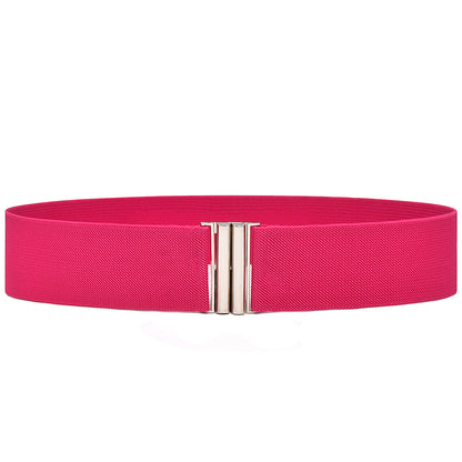 Elastic waist seal jewelry belt