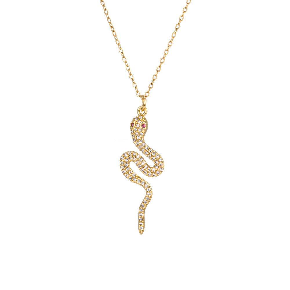 Titanium Steel Copper Pendant Necklace