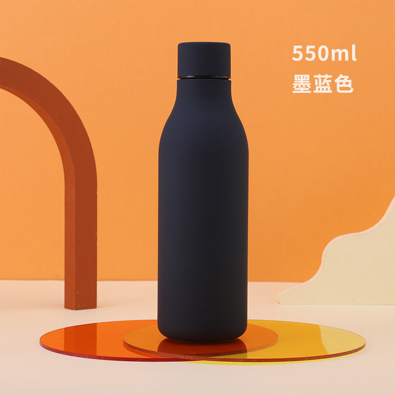 Thermos bottle rubber paint outdoor sports water cup