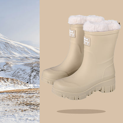 Rain boots thick-soled wear-resistant work shoes