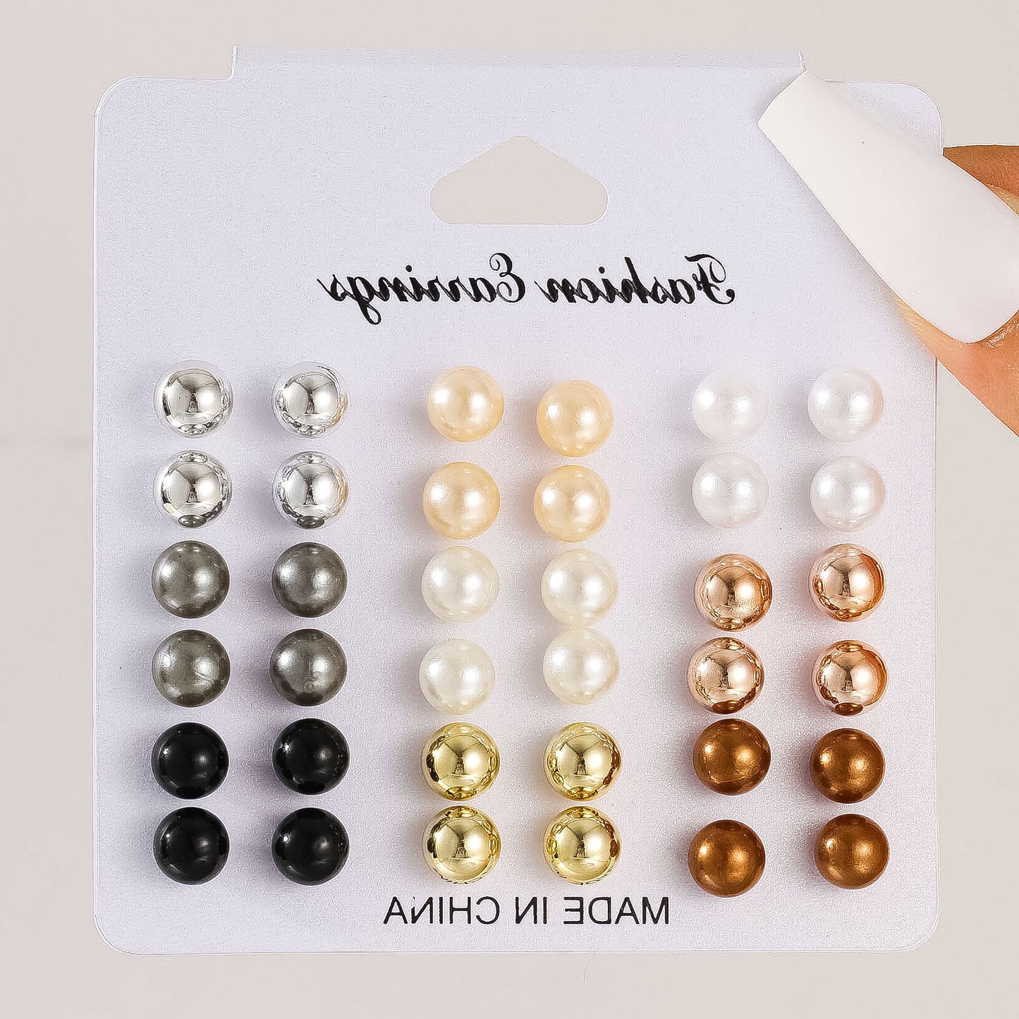 20-Piece Stud Earring Set