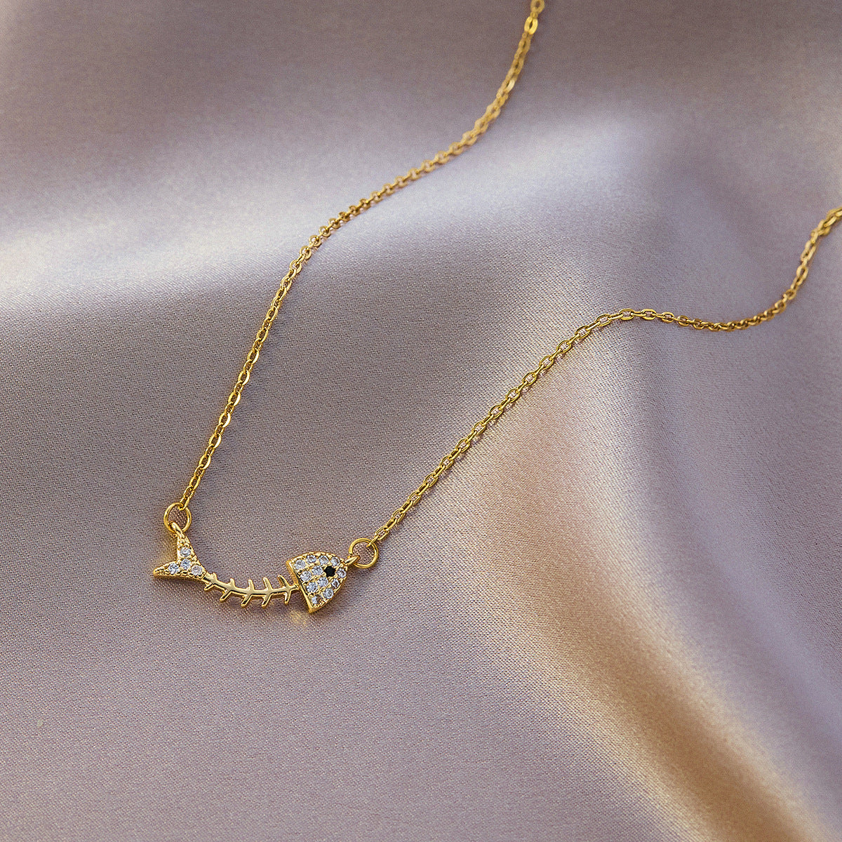 Titanium Steel Small Waist Necklace