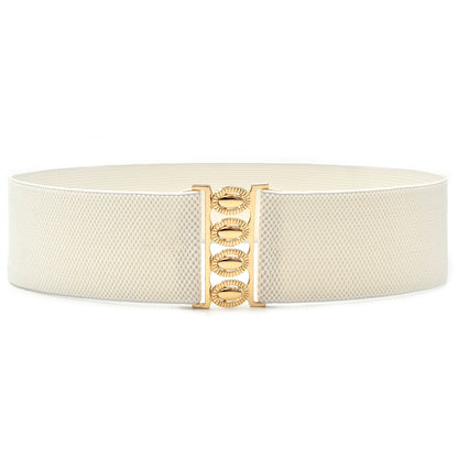 Elastic elastic belt for women