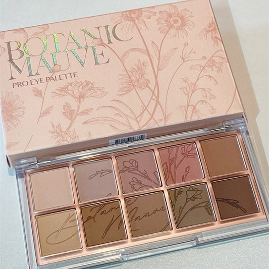 Paleta de sombras de ojos de 10 colores 