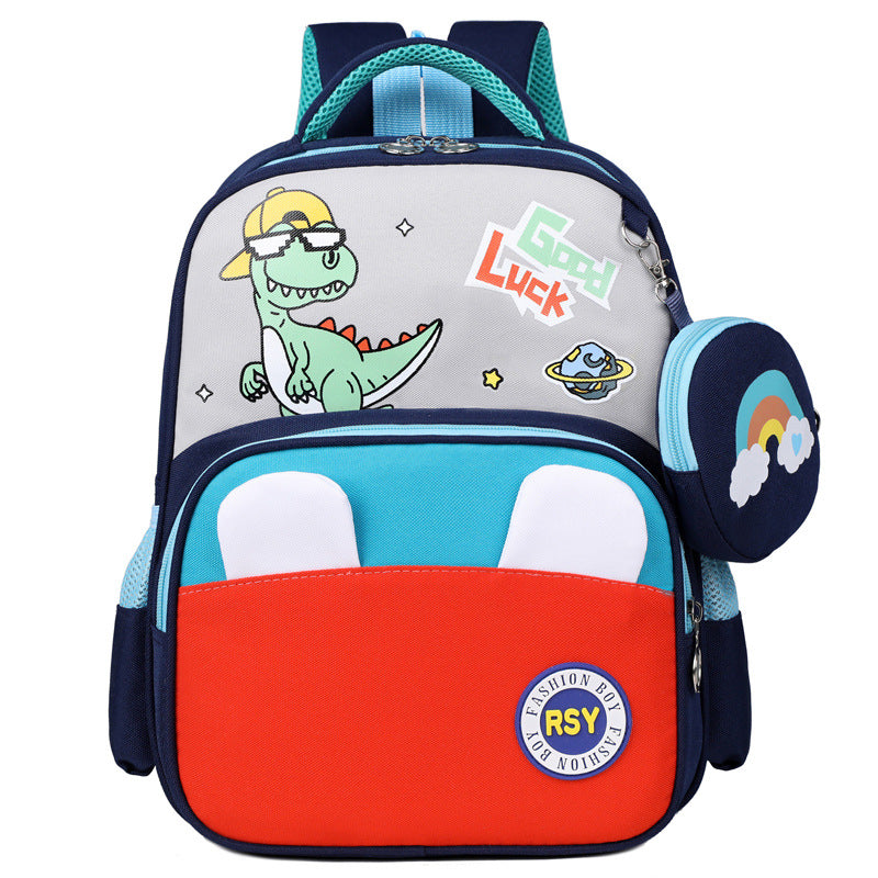 Cute bunny boy and girl toddler backpack