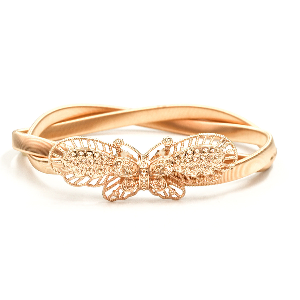 Elastic Metal Belt Gold Waist Chain