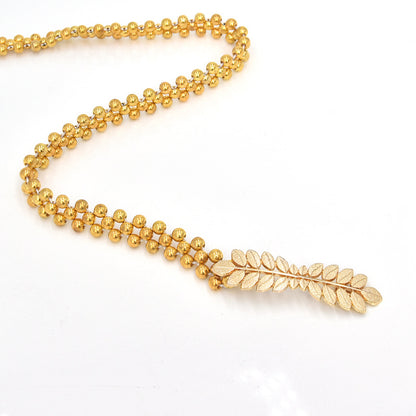 Elastic silver gold waist chain