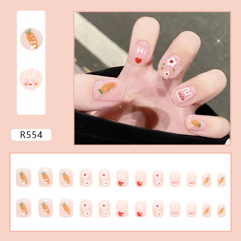Summer Sweet Cool Series INS Style Wearable Nail