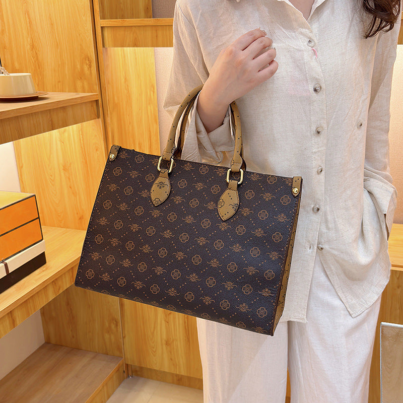 European and American fashion simple tote bag