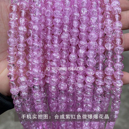 Exploding beads Loose beads Synthetic popping crystal beads