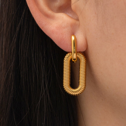 18K gold plated earrings wholesale