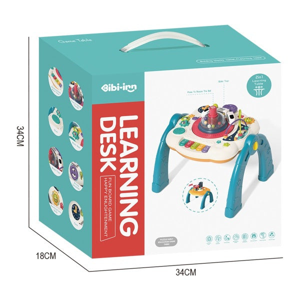 Children's Multi-functional Learning Fun Game Table Electric Early Education