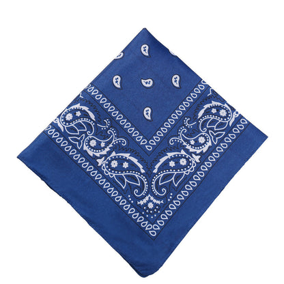 Pañuelo mágico para la cabeza con forma de bandana cuadrada con flores 