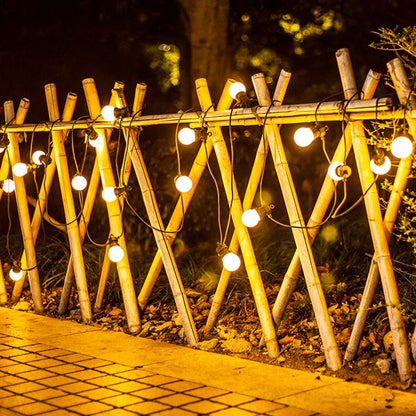 G50 low pressure bulb headlight string solar waterproof led