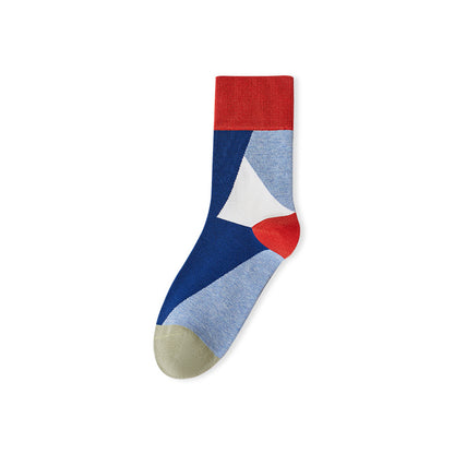 Cotton Breathable Anti-Odor Mid-Calf Trendy Socks