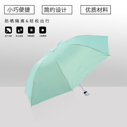 Three-Fold UV Protection Umbrella 170T Silver Coating
