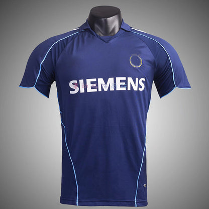 Camiseta retro visitante del Real Madrid 2005-06 de Ra¨²l Ronaldo Zidane 