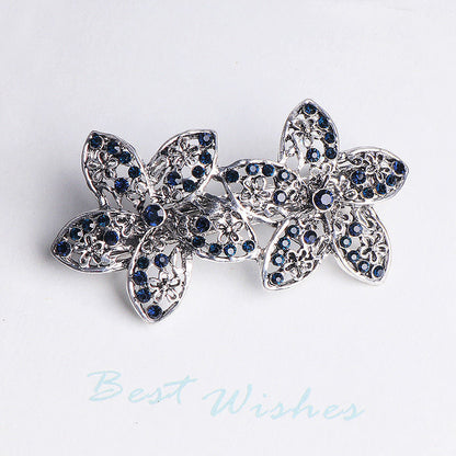 Korean headgear rhinestone large ponytail hairpin