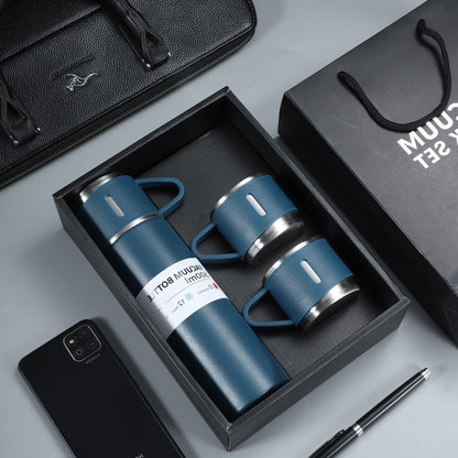 Gift Mug Gift Box Set One Mug with Three Lids