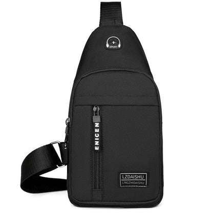 Casual men's shoulder backpack messenger bag