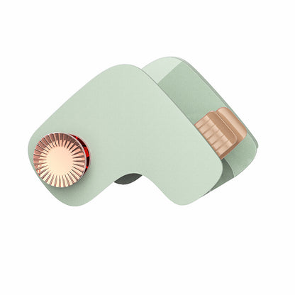 Wall-mounted hair dryer holder