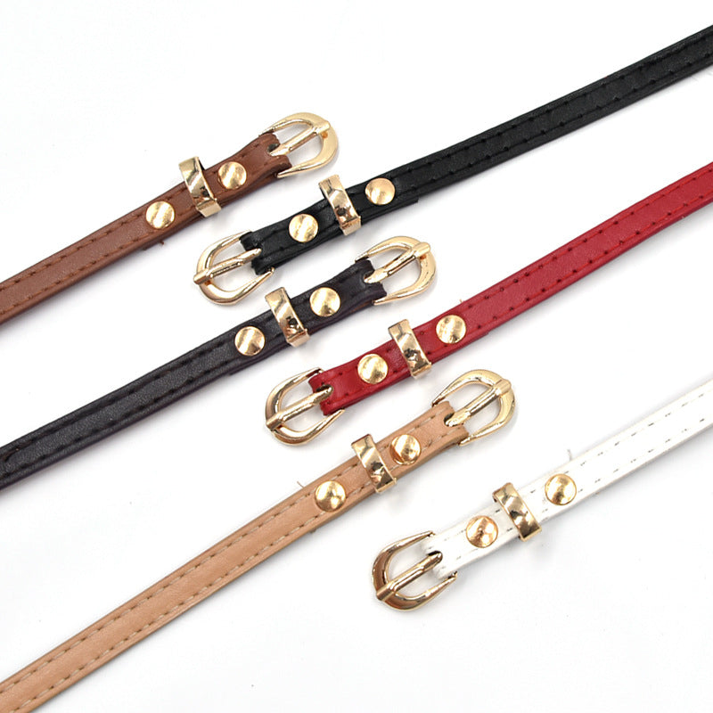 Children's thin belt fashion