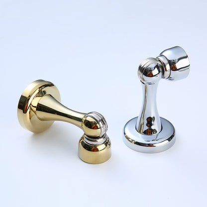 Brass plated bright gold bright silver door suction