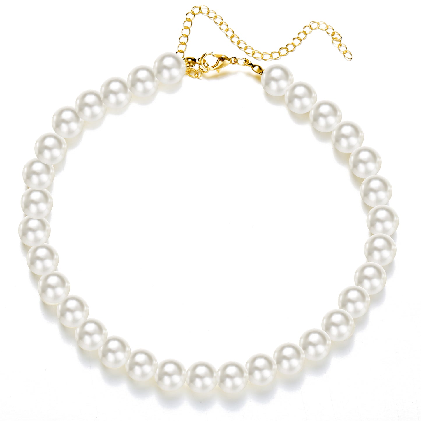 Retro Imitation Pearl Necklace