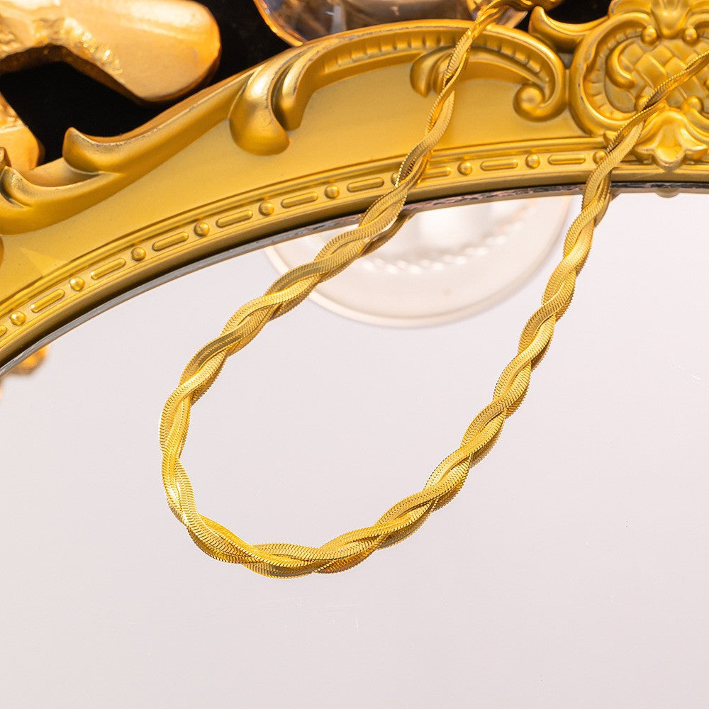 Titanium Steel Mori Design Necklace