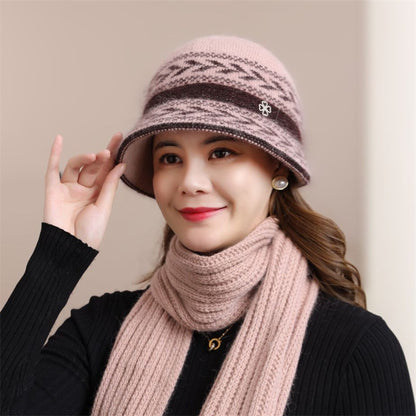 Gorro de punto para personas mayores 
