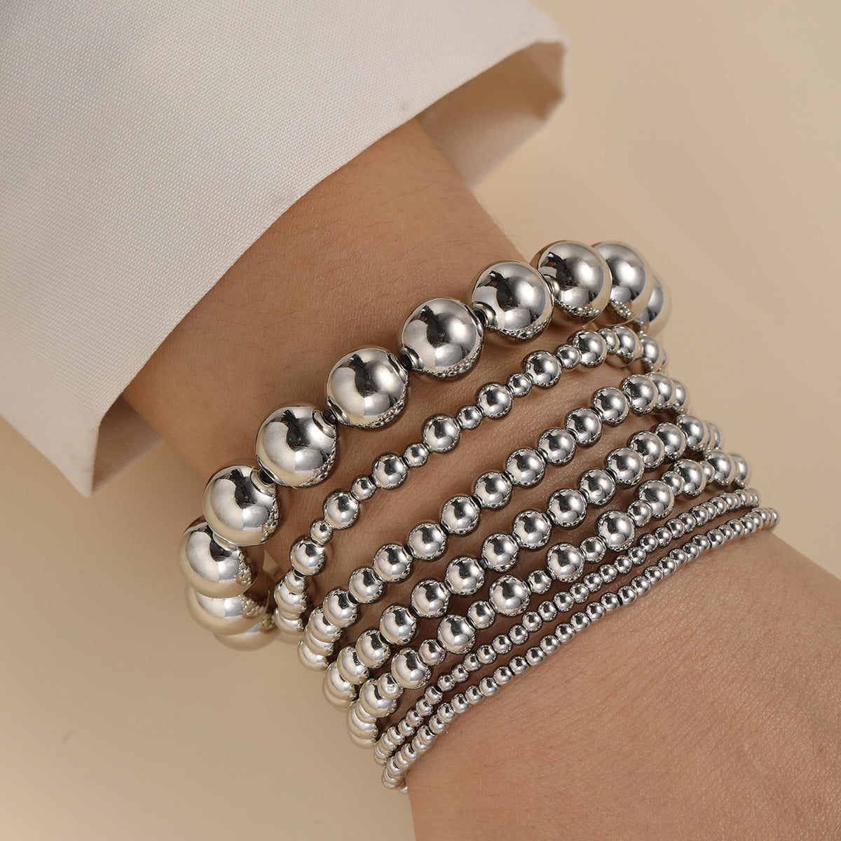 Waterproof Beaded Bracelet Set