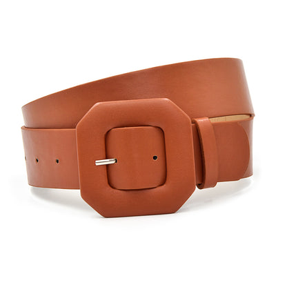 Simple belt black red