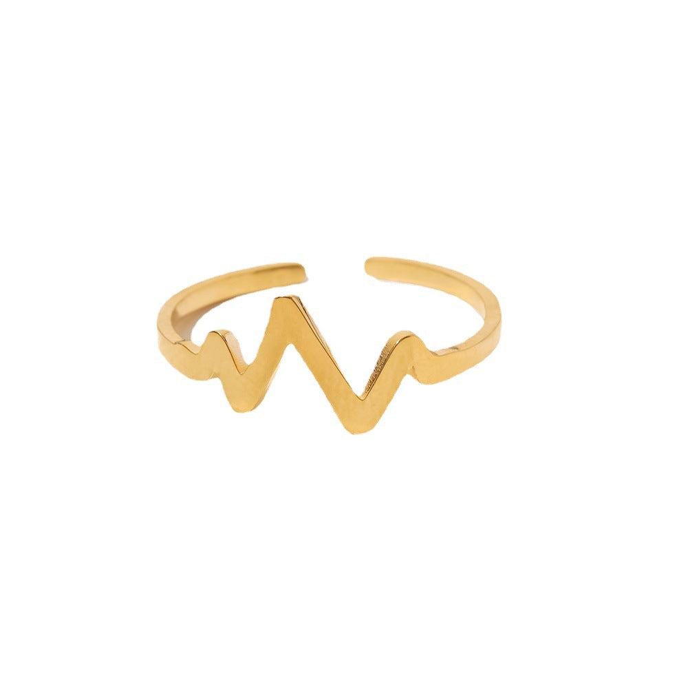 Open heart ring
