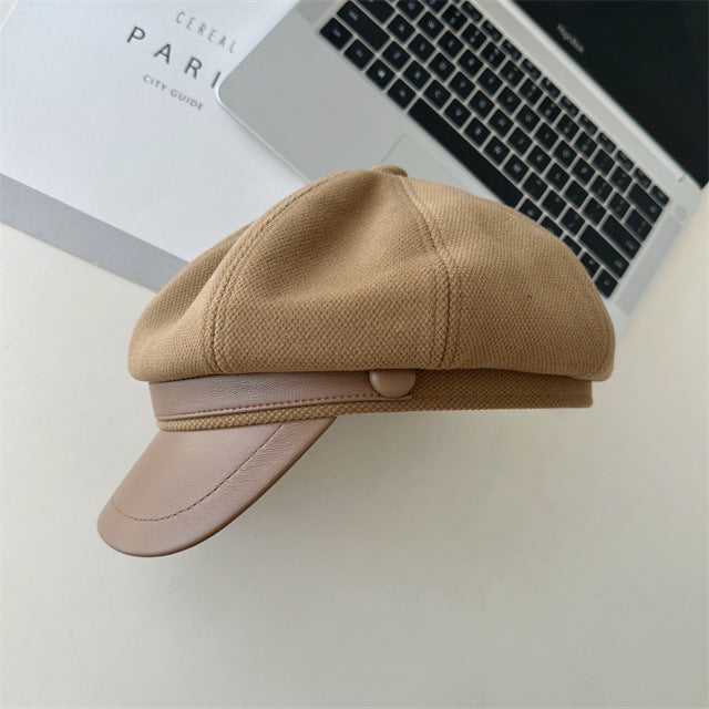 Boina Retro, En Forma De Nube, Versátil 
