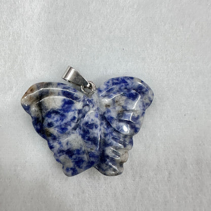 pingente de cristal borboleta 40*30 