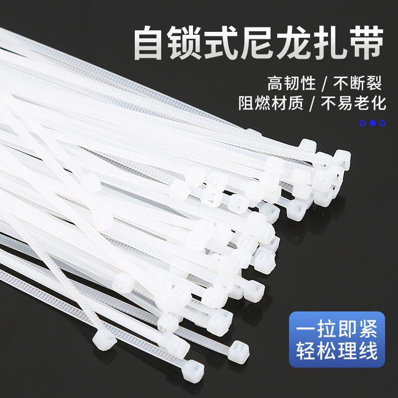Nylon Plastic Cable Ties, Buckle, Strong Cable Bundling Straps