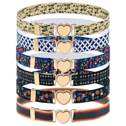 Children's heart buckle belt