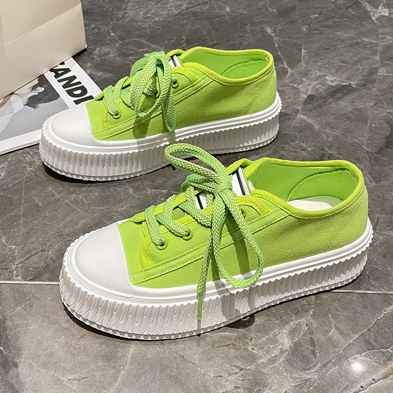 Chanel style thick-soled women's shoes