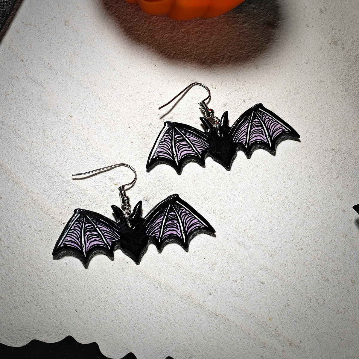 Pendientes de calavera de calabaza Pendientes de joyería 