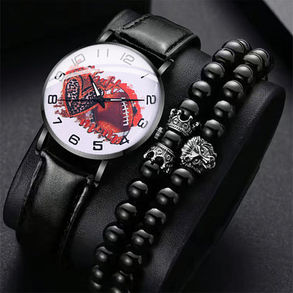 Pointer alloy watch bracelet set