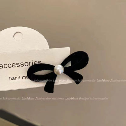 Bow Hair Clips Small Bangs Clip