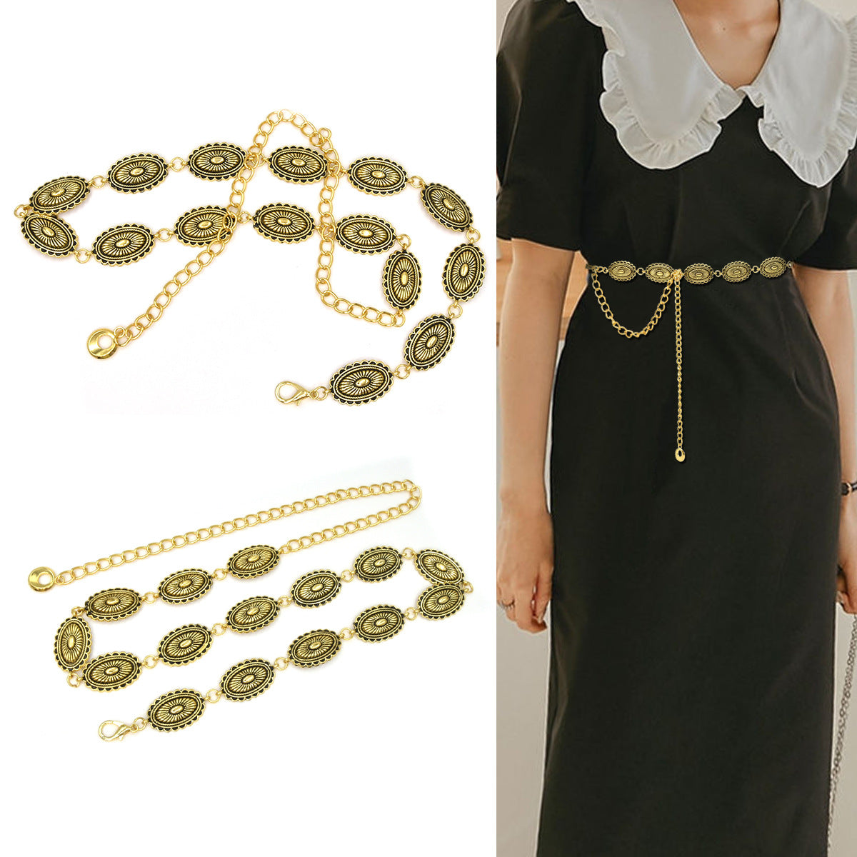 Belt decorative waist chain