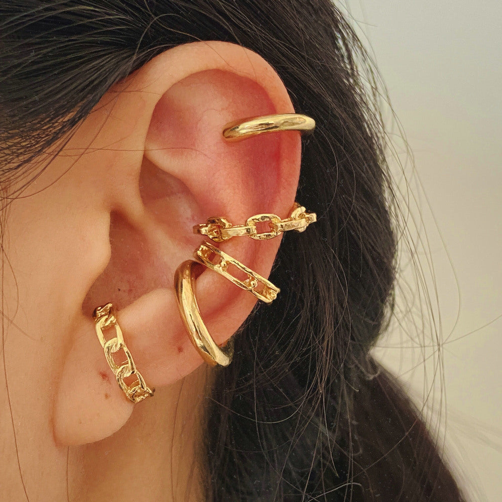 Hollow Multi-layer Ear Clip Set