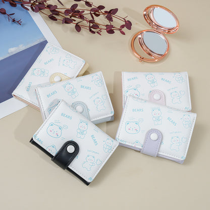 Girl wallet short cartoon