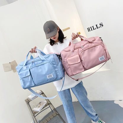 Dry and wet separation storage bag travel bag