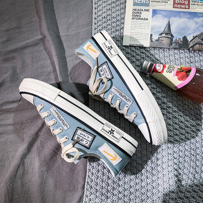 Breathable Low-Top Canvas Shoes
