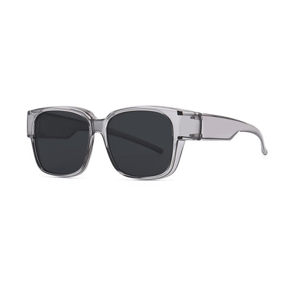 Gafas de sol polarizadas con clip para hombres y mujeres 