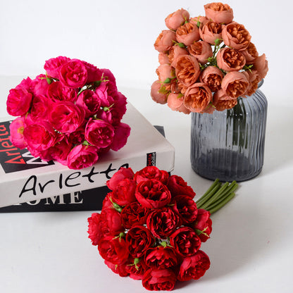 Artificial rose bunch of 27 pieces
