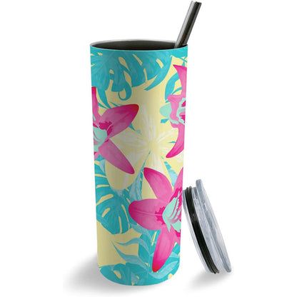 Stainless steel inside and outside 304 straight cup thermos cup