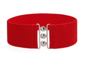 Easy buckle close-fitting elastic waist chain